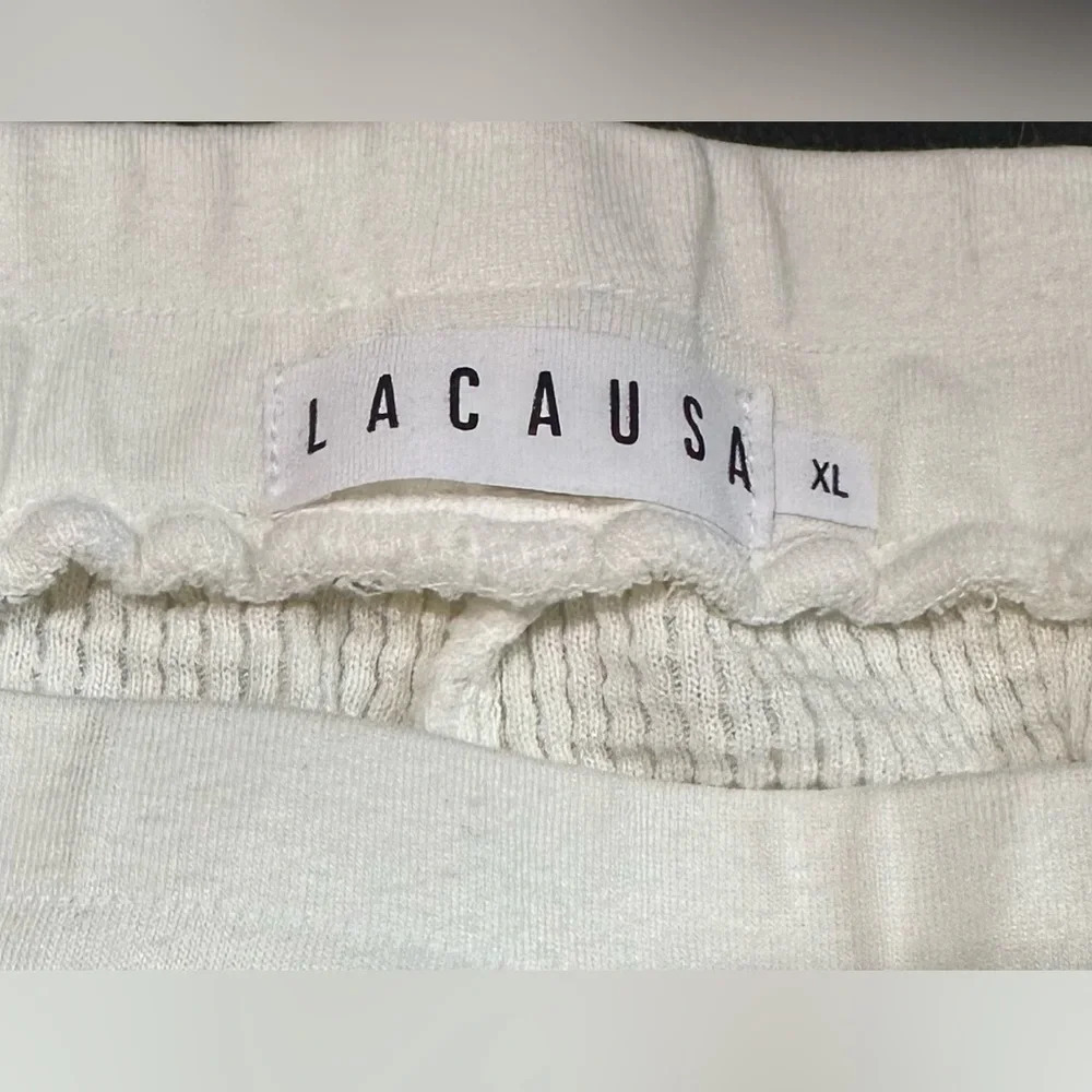 Lacausa Dakota Shorts Panna Cotta Nwt Size Xl - Picture 8 of 8